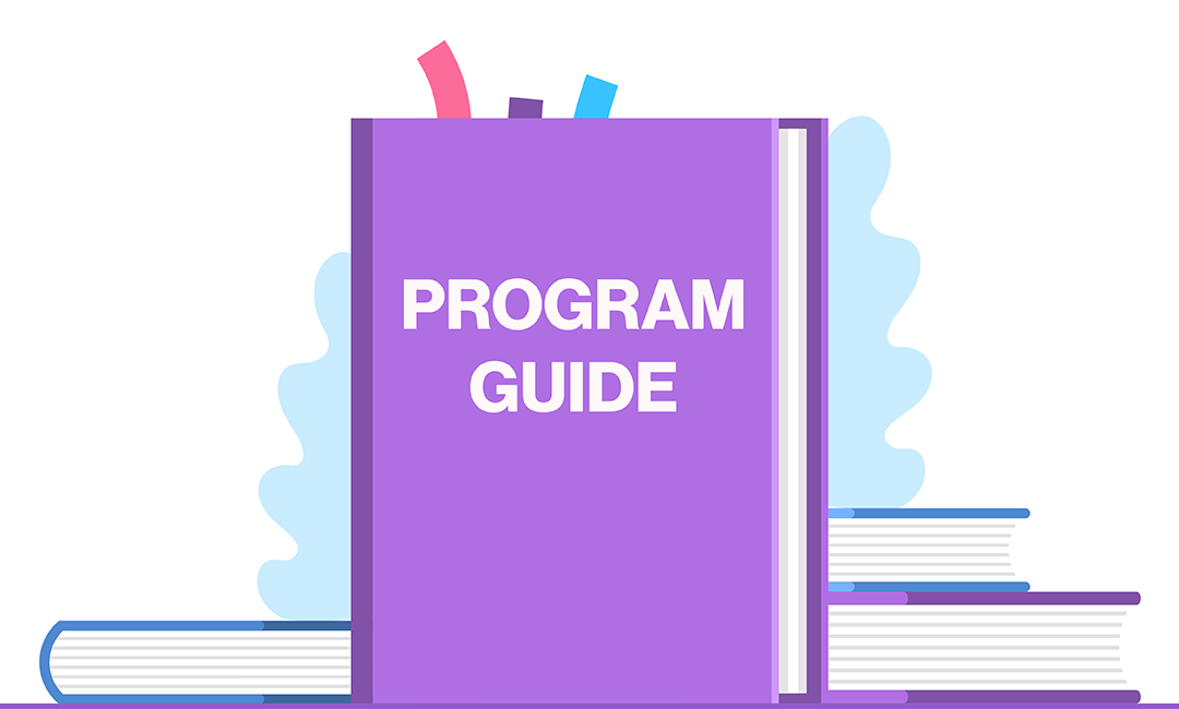 Program Guide book illustration